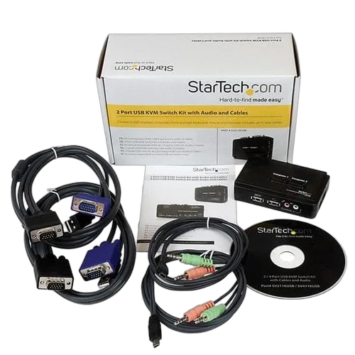 StarTech 2 Port USB KVM Switch w/Audio & Cables — vue 6