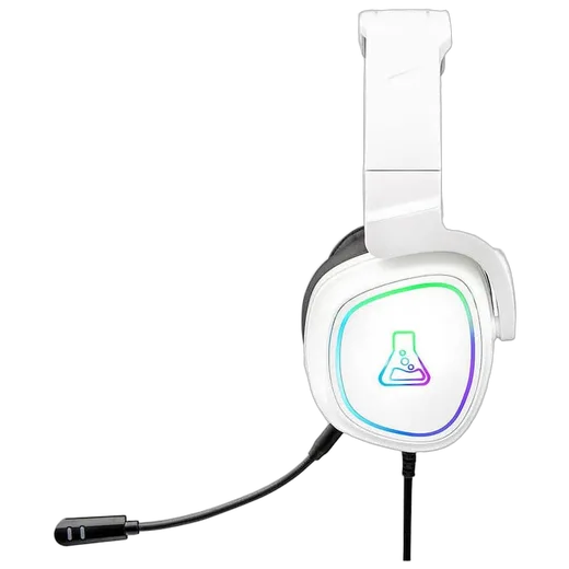 The G-LAB Korp Radium - Blanc/Filaire/Stereo — vue 4