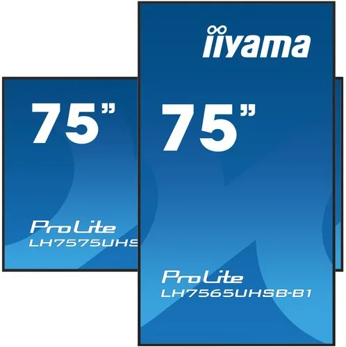 Iiyama LH7565UHSB-B1 74.5IN IPS 4K — vue 5