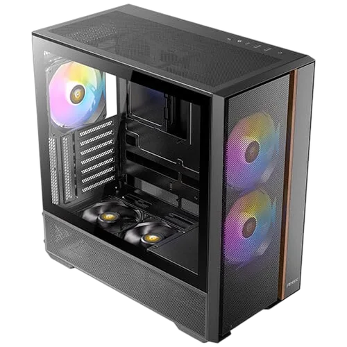 Antec Flux Rear Noir - MT/Sans Alim/ATX — vue 10