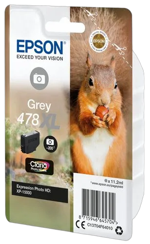 Epson Ink/478XL Squirrel 11.2ml GY — vue 3