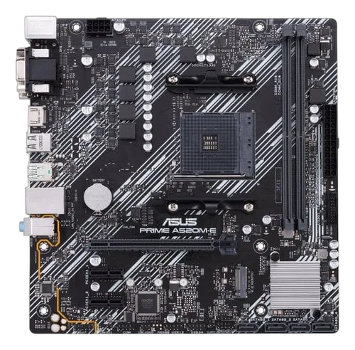 Asus PRIME A520M-E/CSM AMD A520 — vue 1