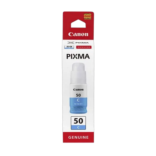 Canon Bouteille d'encre Cyan GI-50 C - 3403C001 — vue 1