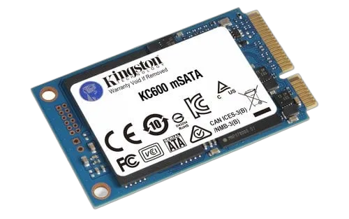 Kingston 512GB KC600MS SATA3 MSATA SSD — vue 2