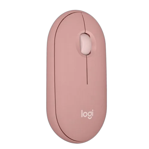 Logitech Pebble Mouse 2 M350s - Sans-Fil - Rose — vue 1