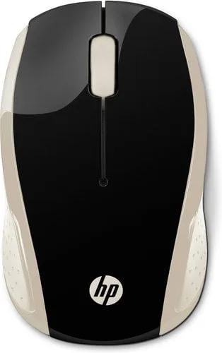 HP 200 Silk Gold Wireless Mouse — vue 1