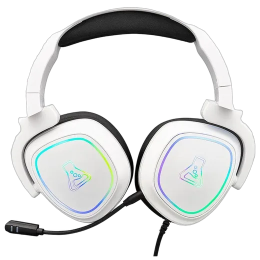 The G-LAB Korp Radium - Blanc/Filaire/Stereo — vue 2