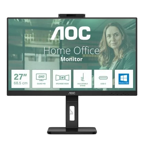 AOC Q27P3CW 27IN IPS QHD 350CD/4MS — vue 1