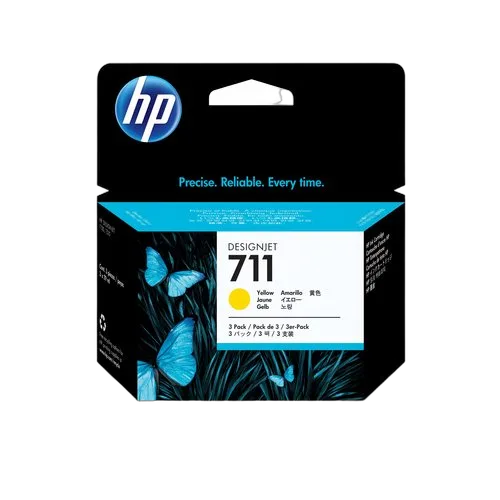HP - Jaune - CZ136A — vue 1