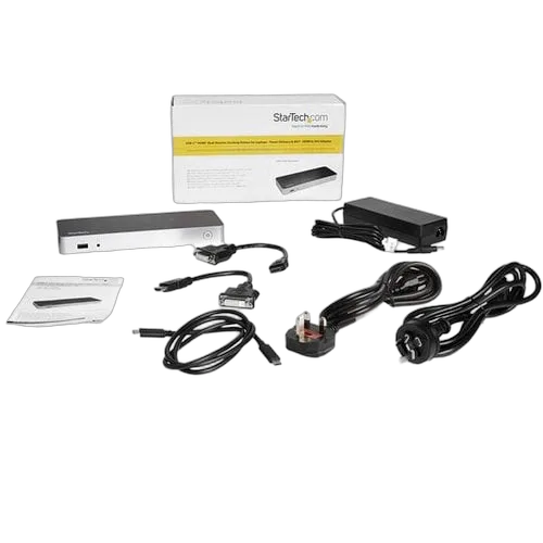 StarTech Windows Dual Monitor USB C Dock - 60W PD — vue 8