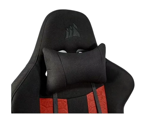 Corsair TC100 RELAXED Fabric - Noir et Rouge — vue 6