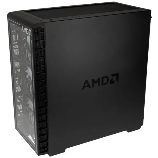 Kolink Observatory Y AMD SE, ARGB Midi-Tower - schwarz — vue 3