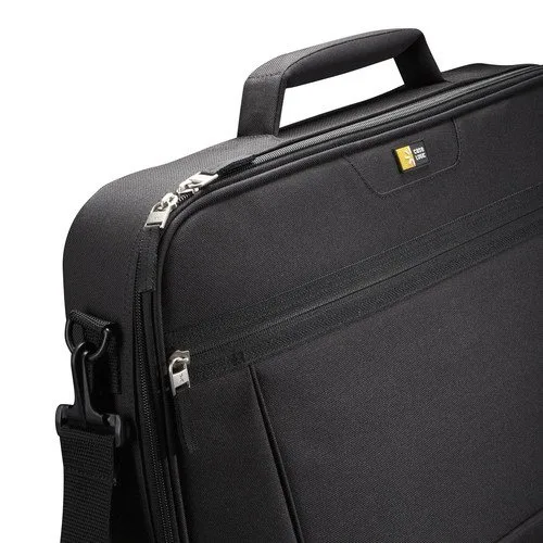 Case Logic Basic 15.6" briefcase slim black (VNCI215) — vue 3