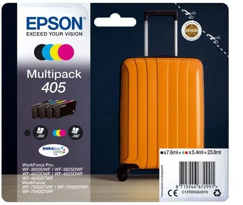 Epson - Noir, Cyan, Magenta, Jaune - C13T05G64020 — vue 1
