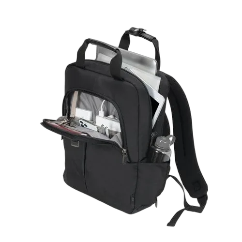 Dicota ECO Backpack Slim PRO 12-14.1 black (D31820) — vue 3