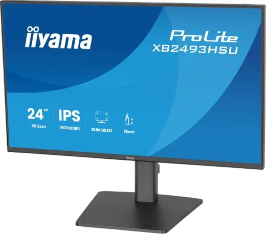 Iiyama XB2493HSU-B1 - 23.8" FHD 120Hz IPS Pied réglable Pivot — vue 5