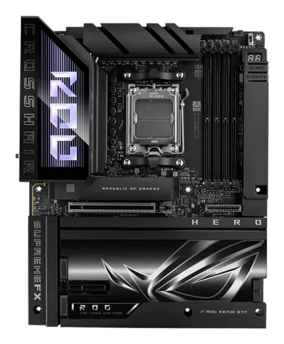 Asus ROG CROSSHAIR X870E HERO BTF - X870/AM5/DDR5/ATX — vue 2