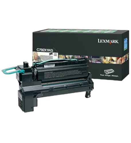 Lexmark - Noir - C792X1KG — vue 1