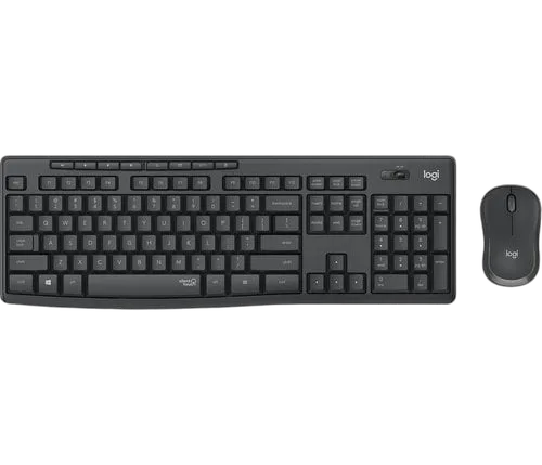 Logitech MK295 Silent Wireless Combo GRAPHITE — vue 1