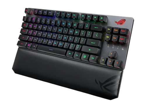 Asus ROG Strix Scope RX TKL Deluxe - Optique - Sans-Fil - RGB - Noir — vue 2
