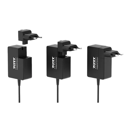 Port Chargeur international GaN USB-C 100W - 2 ports - Noir — vue 11