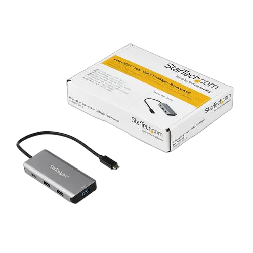 StarTech Hub USB-C a 4 porte con LAN - 3xA e 1xC — vue 5
