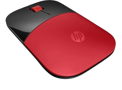 HP Z3700 Red Wireless Mouse (V0L82AA#ABB) — vue 3