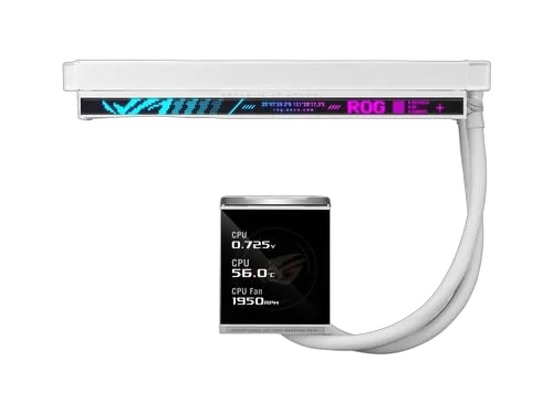 Asus ROG Strix LC IV 360 ARGB LCD - 360mm - Blanc — vue 5