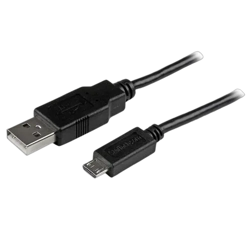 StarTech 1m Slim Micro USB Phone Charge Cable M/M — vue 1