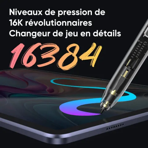 XPPEN Magic Drawing Pad 9494G_EU - 2540LPI - 12" - Violet — vue 5