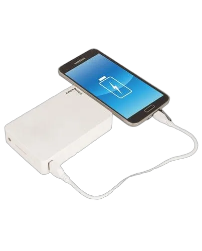 Urban Factory Banque d'alimentation 6000 mAh - USB-A - Blanc — vue 2
