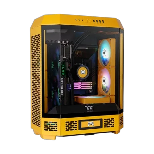 Thermaltake The TOWER 600 Bumblebee - MT/Sans Alim/ATX — vue 1