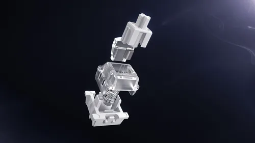 Hator Skyfall 80 MAG Ultima 8K TKL - Magnétique - Sans-Fil - RGB - Blanc/Noir — vue 8
