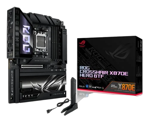 Asus ROG CROSSHAIR X870E HERO BTF - X870/AM5/DDR5/ATX — vue 1