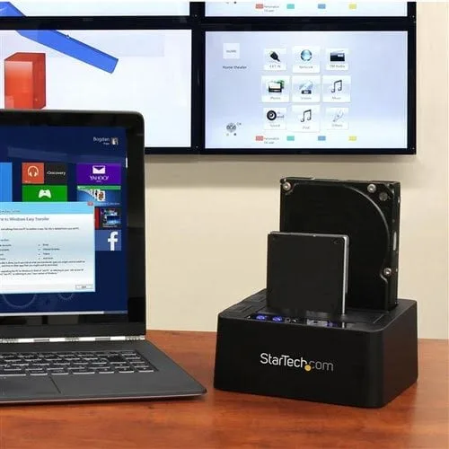 StarTech USB 3.1 HDD Duplicator Dock SSD/HDD — vue 6