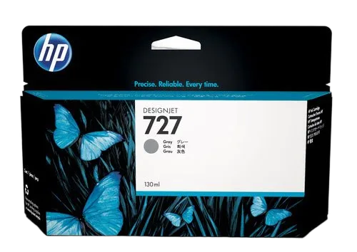 HP Ink Cartridge 727 130-ml Grey — vue 1