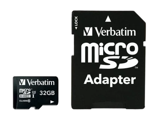 Verbatim MICRO SDHC CARD PRO UHS-I 32GB CLASS 10 — vue 1