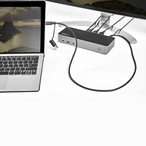 StarTech Hybrid USB-C USB-A Dock - Triple 4K 60Hz — vue 11