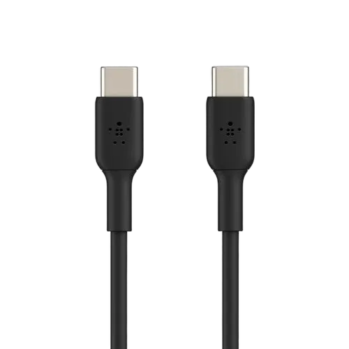 Belkin USB-C to USB-C Cable 2M Black — vue 3