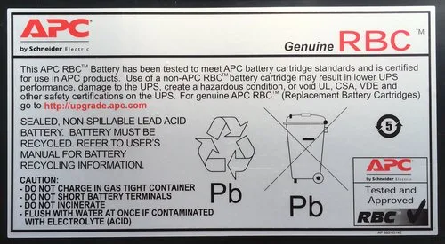 APC Replacement Battery Cartridge #24 — vue 2