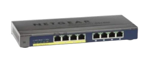 Netgear 8PT POE/POE+GIGABIT UNMANAGED SWCH — vue 1