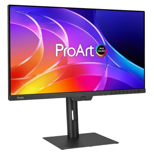 Asus ProArt PA27USD - 26.5" OLED 4K 240Hz 0,1ms Pivot Adaptive Sync — vue 3
