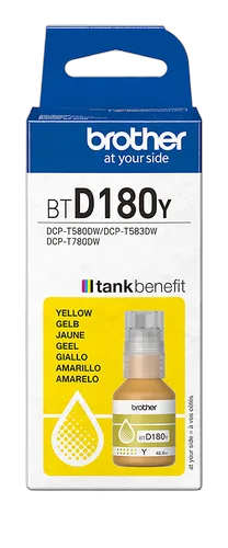 Brother Cartouche d'encre BTD180Y - Jaune — vue 2