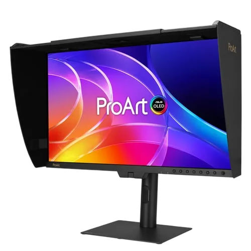 Asus ProArt PA27USD - 26.5" OLED 4K 240Hz 0,1ms Pivot Adaptive Sync — vue 4