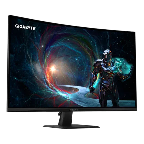 Gigabyte GS32QCA - 31.5" CURVE QHD 180Hz VA 1ms Adaptive Sync — vue 2