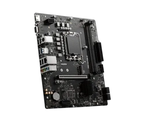MSI PRO H610M-E - H610/LGA1700/DDR5/mATX — vue 4
