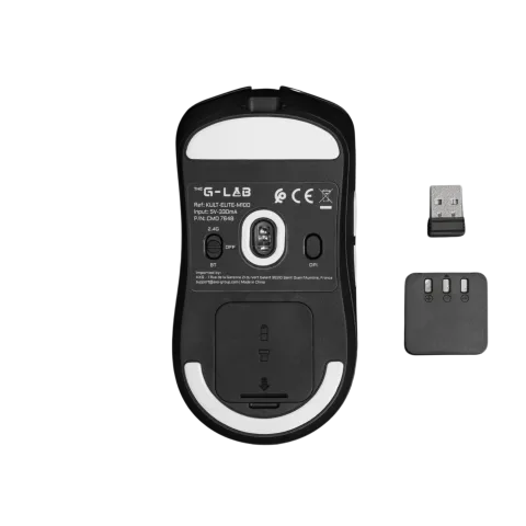 The G-LAB Kult Elite M100 - Sans-Fil - RGB - Noir — vue 4