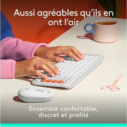 Logitech Pop Icon Combo - Blanc — vue 8