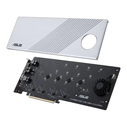 Asus HYPER M.2 X16 GEN 4 CARD — vue 3