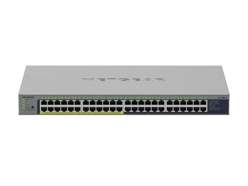 Netgear 48PT GIGE UNMANAGED SWCH W/POE+ — vue 1